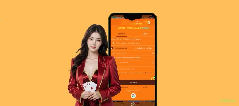 Aplicativo móvel 2068bet para iOS e Android